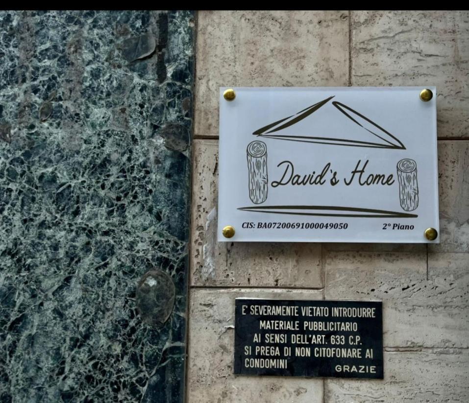 David'S Home Бари Экстерьер фото